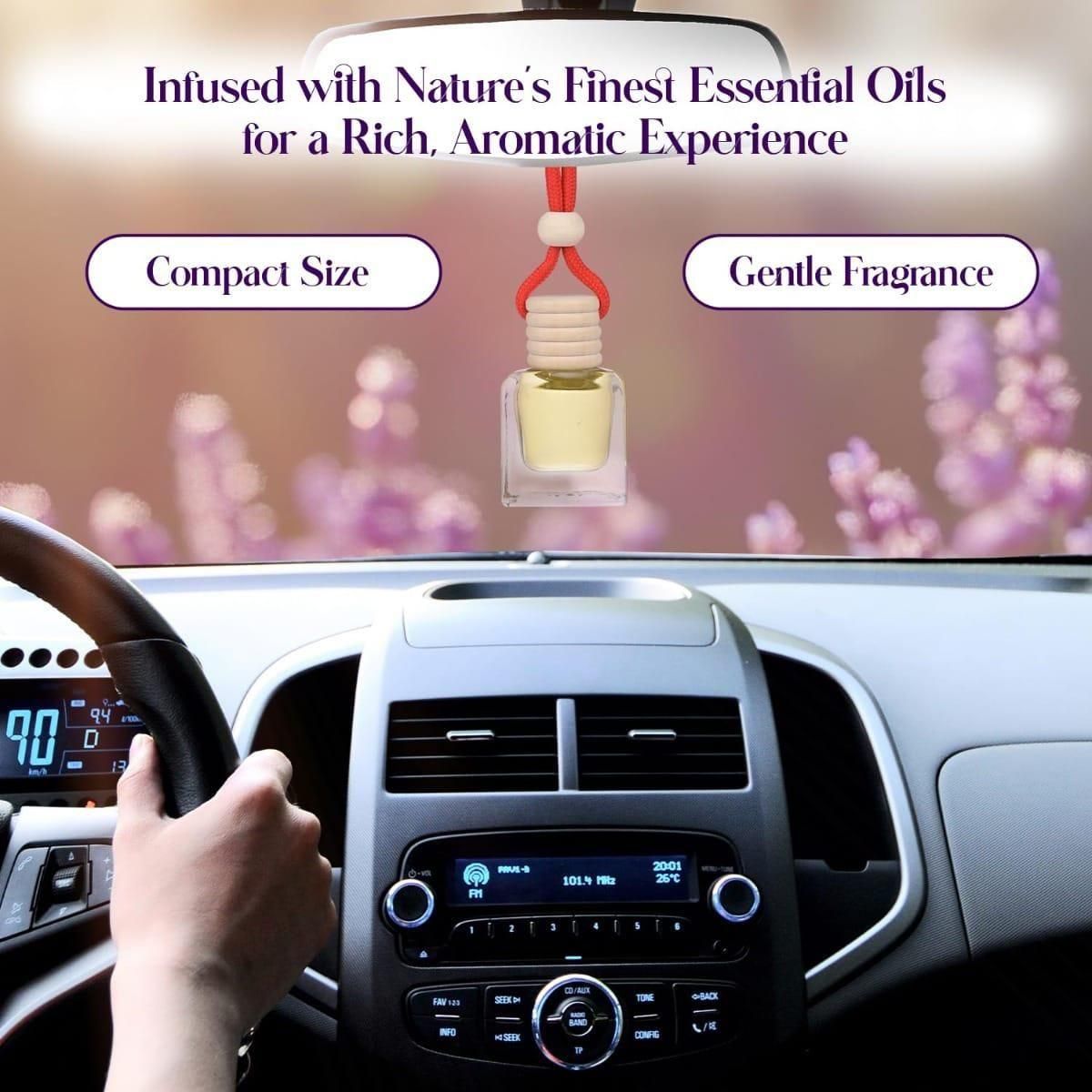 Hanging Car Perfume Pods Diffuser Scent - Assorted Fragrance (Pack of 1 )