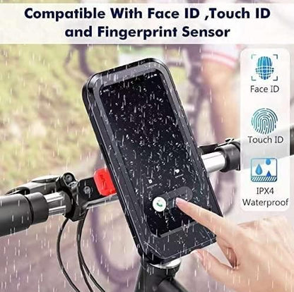 Universal 360 Rotation Bike Waterproof Phone Holder