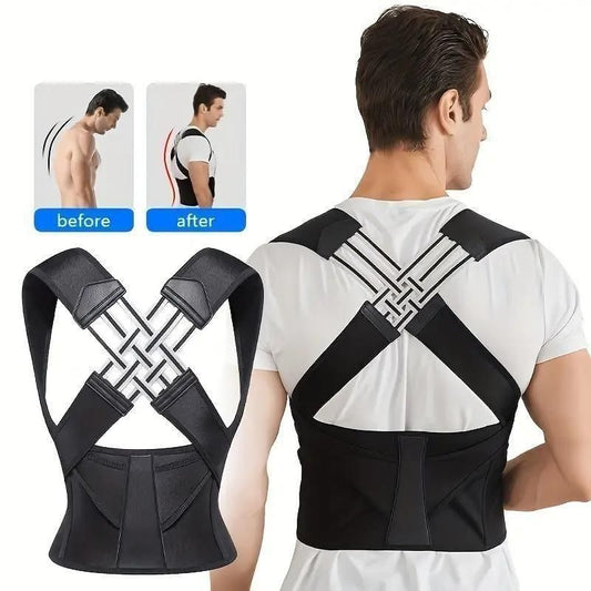 👉 “Posture Corrector Belt for Men & Women – Pain Relief & Confidence Booster”