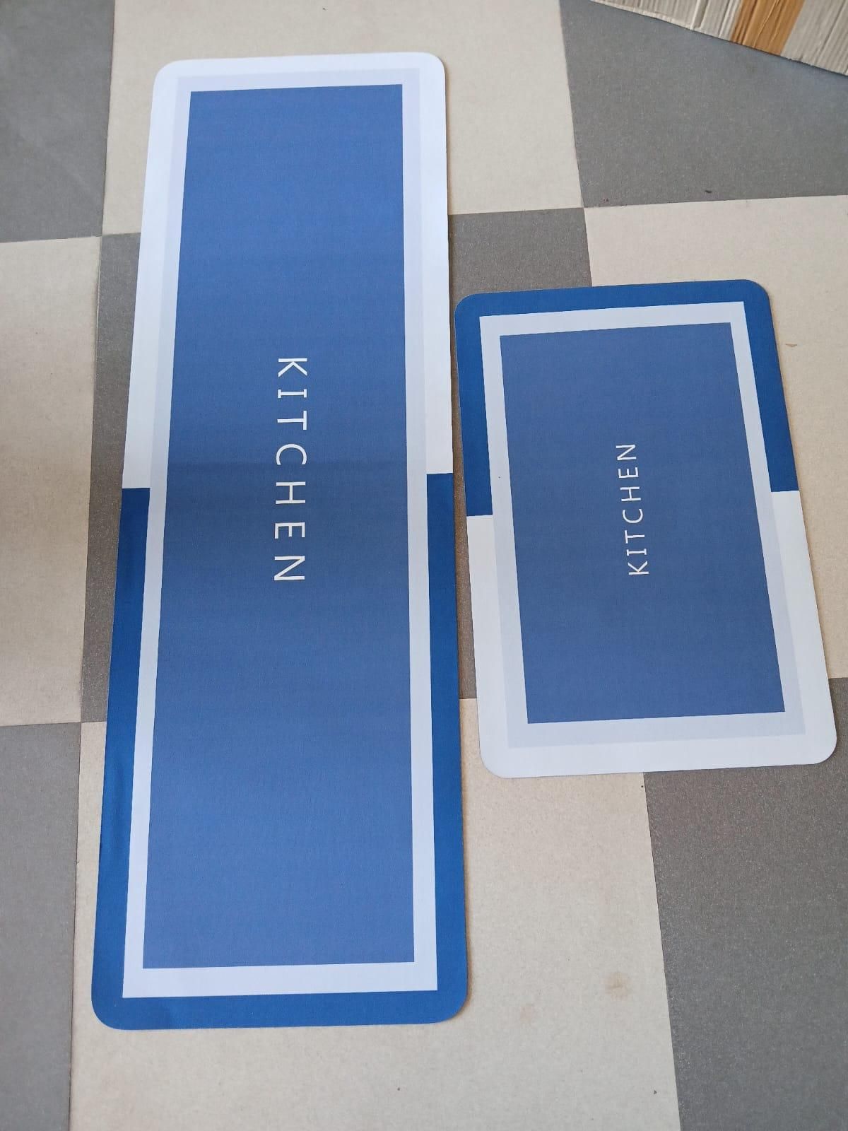 Comfort & Style – 2 Pcs Anti-Slip Kitchen Mat Set