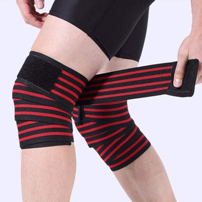 Power Moves – Compression Knee Wraps (Pair)