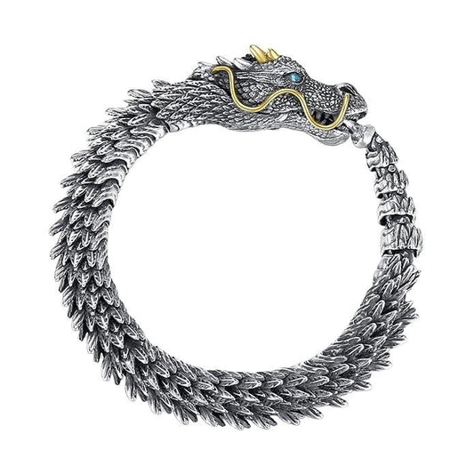 ⚡ “Dragon-Inspired Copper Bracelet – Strength & Style in One”