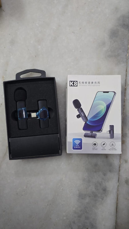 🎤 Wireless Microphone – Crystal Clear Sound