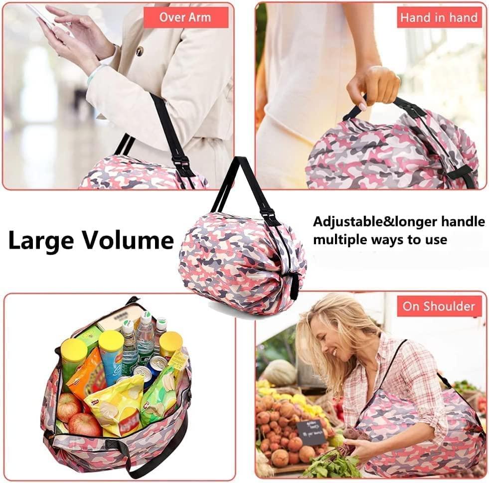 🎒 “Pack & Go Foldable Travel Bag – Light, Stylish & Handy!”
