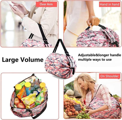 🎒 “Pack & Go Foldable Travel Bag – Light, Stylish & Handy!”