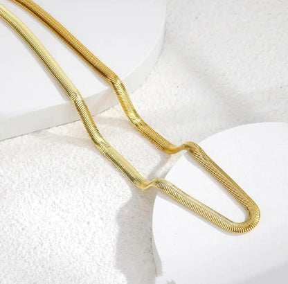 Everyday Shine – Gold Plated Snake Chain