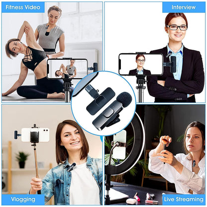 🎤 Wireless Microphone – Crystal Clear Sound