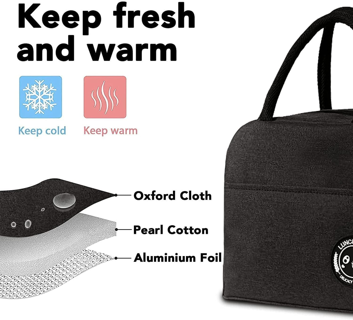 🧊 “ThermoLunch Reusable Bag – Keep It Hot or Cool Anywhere!”