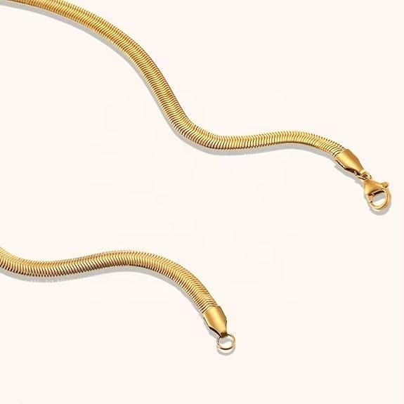 Everyday Shine – Gold Plated Snake Chain