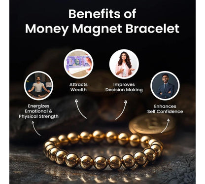 💎 “Money Magnet Turquoise Bracelet – Unisex Energy & Style”