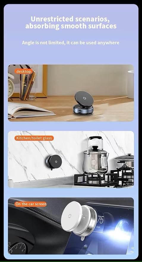 360° Rotating Magnetic Suction Phone Holder