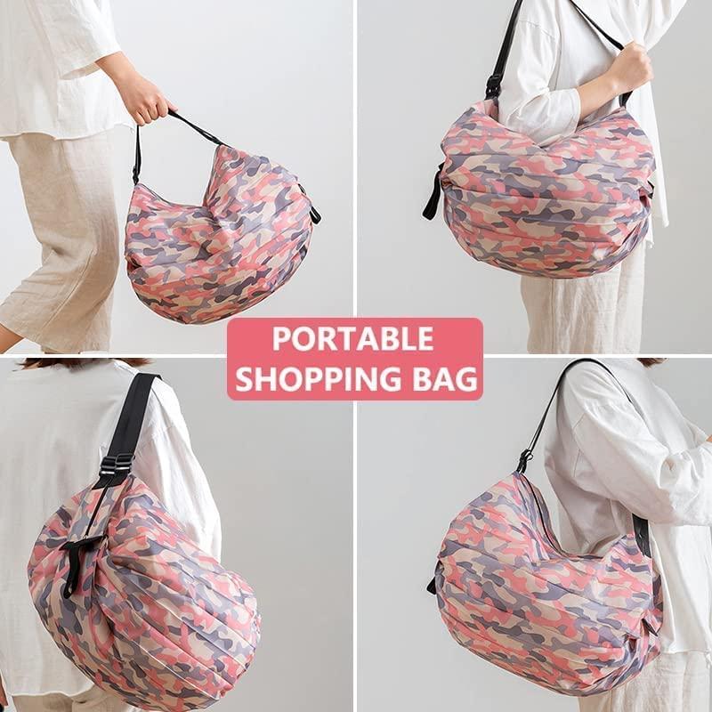 🎒 “Pack & Go Foldable Travel Bag – Light, Stylish & Handy!”