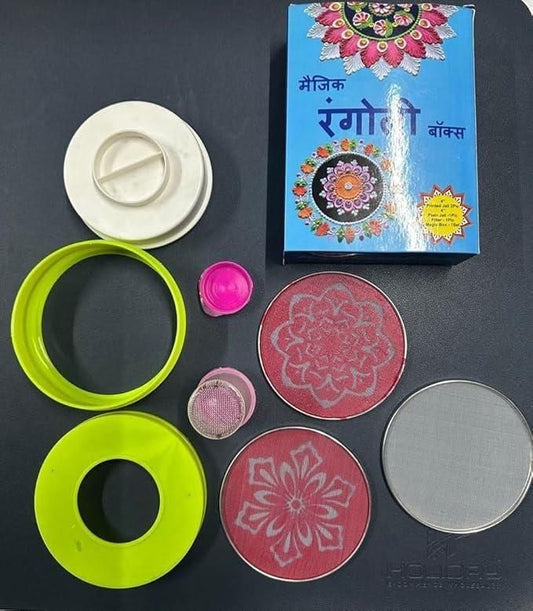 Rangoli Making Kit Includes Magic Tool (4 inch)