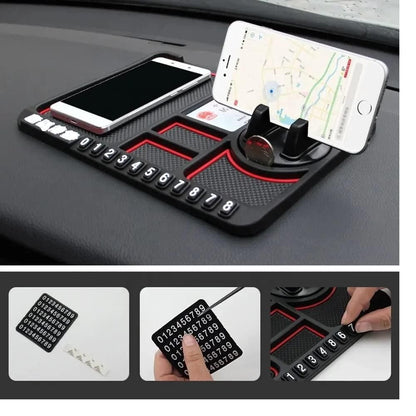 HSR Dashboard Phone Holder – With Parking Number Display