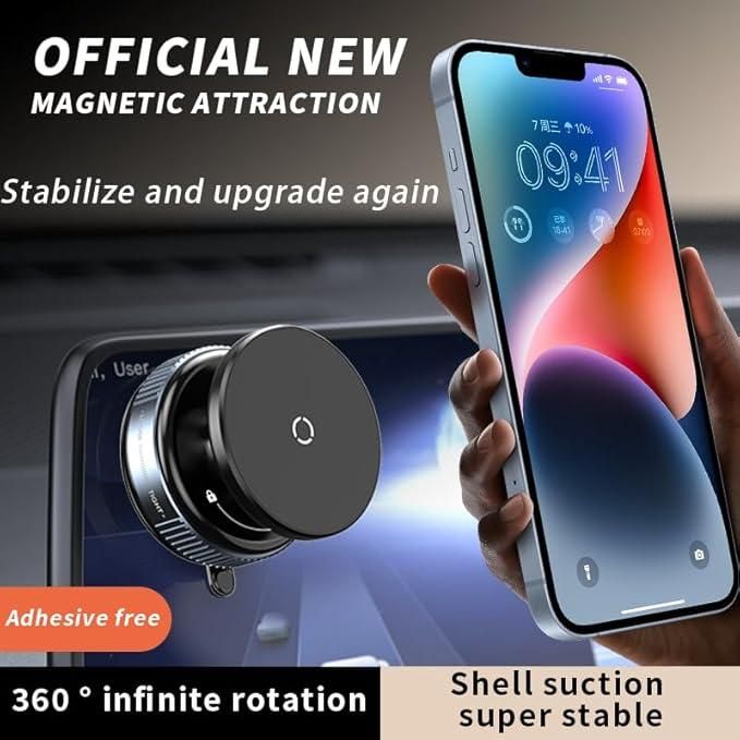 360° Rotating Magnetic Suction Phone Holder