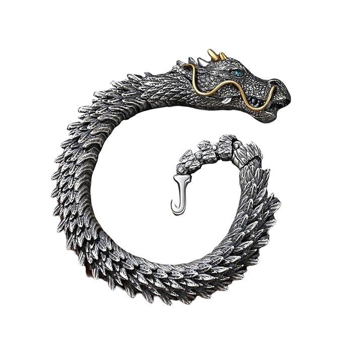⚡ “Dragon-Inspired Copper Bracelet – Strength & Style in One”