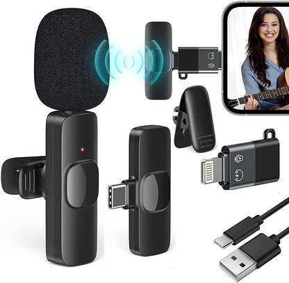 🎤 Wireless Microphone – Crystal Clear Sound
