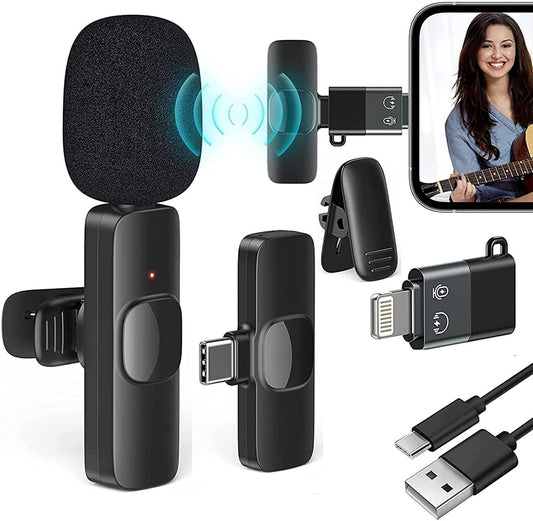 🎤 Wireless Microphone – Crystal Clear Sound