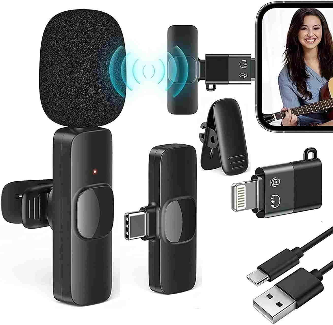 🎤 Wireless Microphone – Crystal Clear Sound