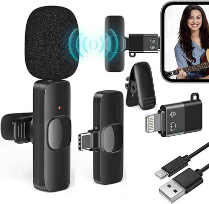 🎤 Wireless Microphone – Crystal Clear Sound
